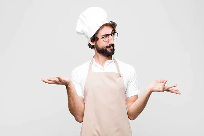 What are two ironic things that happen in the kitchen? image