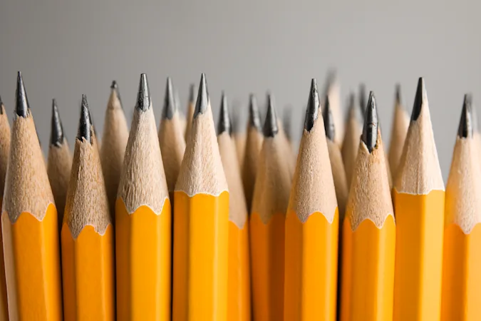 What did one pencil say to the other on the first day of school? image