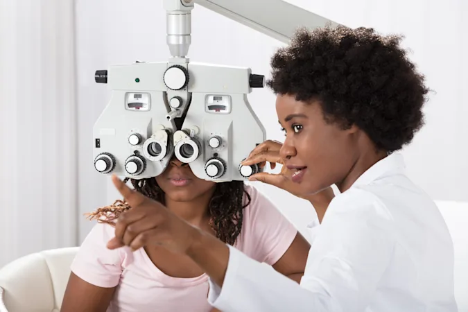 Why do Mothers have to have two visits to the optometrist? image