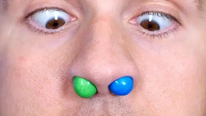  What do you call someone with no body and no nose? image