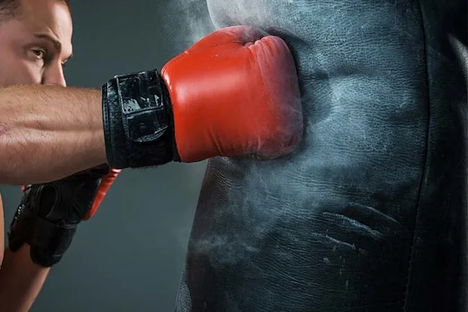  Why did the boxer take so many naps? image