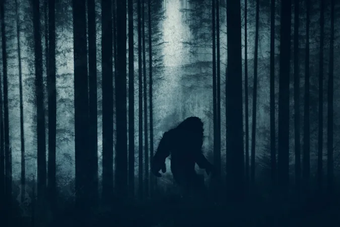 What does Bigfoot say when he asks for candy on Halloween? image