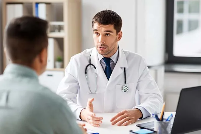 Why did the patient think his doctor was lying about his diagnosis? image