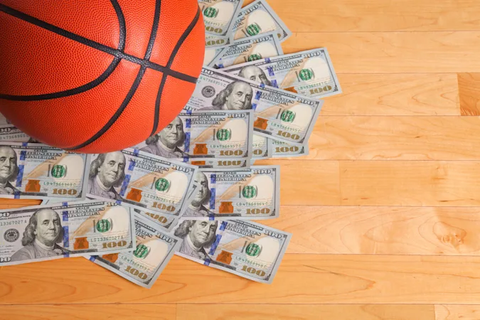 What's the richest basketball team? image