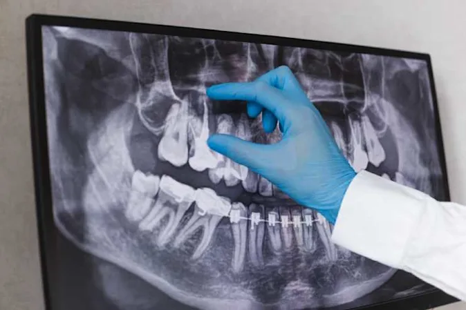  What did the dentist call the x-ray he took of your mouth? image