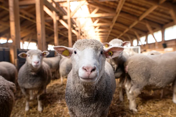 Why are sheep always so warm in winter?