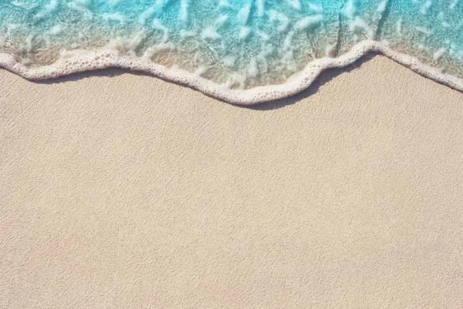  Why is the beach so confident? image