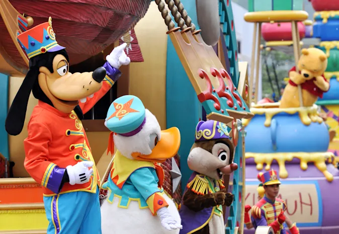 What's a soda's favorite show at Disneyland? image