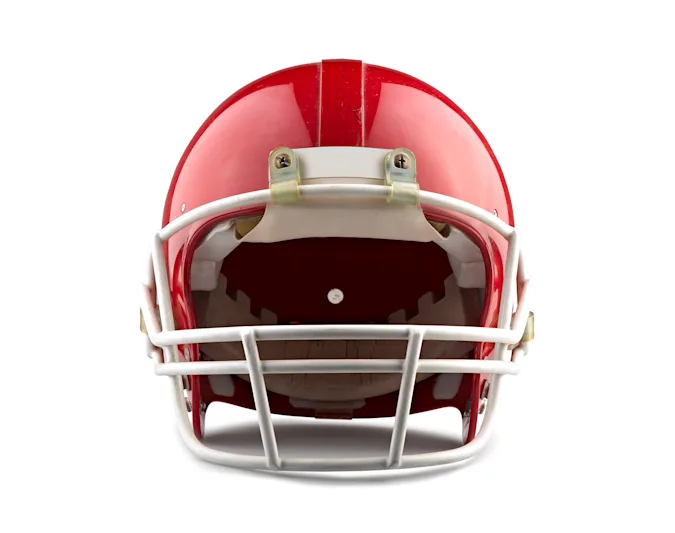 Which football team has the coolest helmets? image