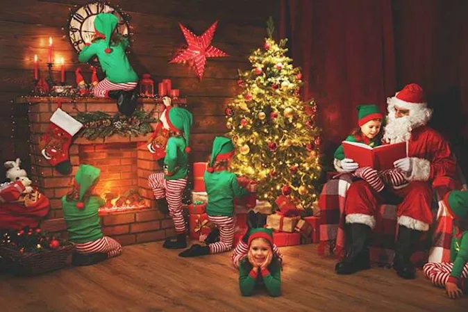  What do you call Santa's Helpers? image