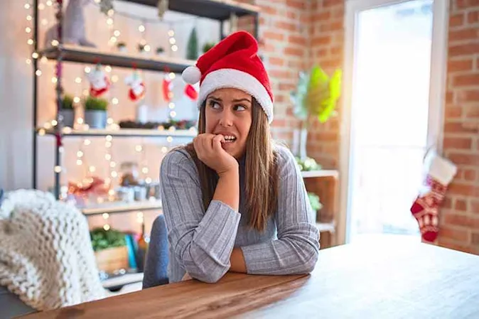  What do you call people who are afraid of Santa Claus? image