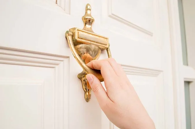 Knock, knock. Who's there? To. To who? image