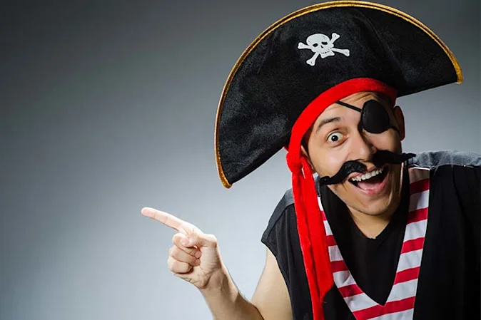  Why was the pirate late for work? image