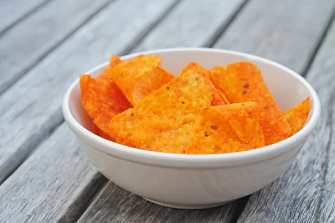  What did the Dorito say to his son? image