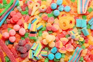 How did the candy rescue the person lost at sea? image