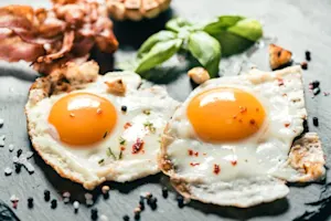 How do eggs end a TV show? image