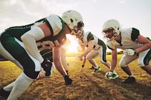 How do football players deal with their problems? image