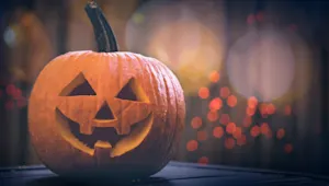 How do you fix a broken jack-o-lantern? image