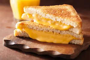 How do you grill cheese? image