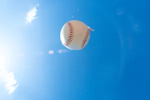 I kept wondering why the baseball was getting larger. image