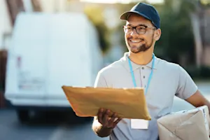 Our friend wants to give up being a postman to be an actor. image