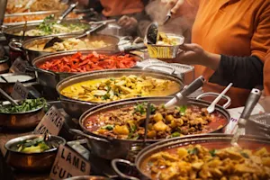 What animal loves Indian food? image