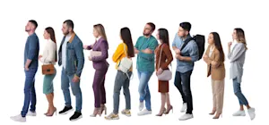 What can an older sibling say to get in the front of the line? image