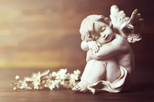 What did one angel say to the other angel? image