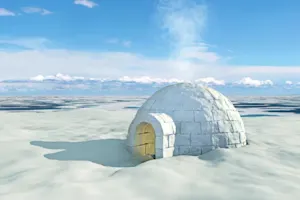 What did the Alaskan say when his TV stopped working? image