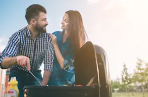 What did the BBQ pit master call his significant other?