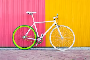 What did the bicycle call its dad? image