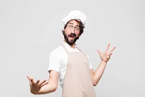 What did the chef say when he made five great dishes in a row? image