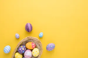 What did the Easter egg ask for at the hair salon? image