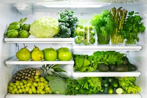 What did the leafy greens say when they were trapped in the fridge? image