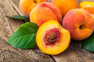 What did the peach say to its crying husband? image