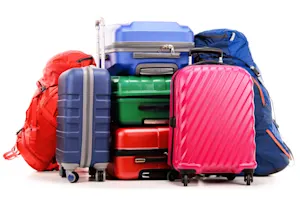 What do boats use to pack their luggage for a plane ride?