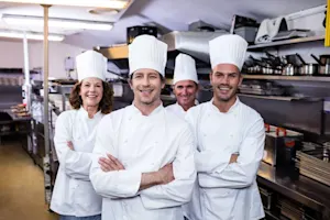 What do chefs do in their spare time? image