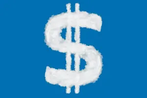 What do clouds do as soon as they make money? image