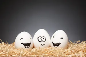 What do eggs say after a long day at work? image