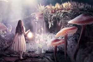 What do fairies always drink? image