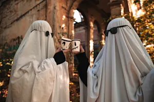 What do ghosts drink on Halloween? image