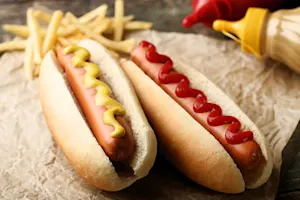 What do you call a hotdog at Halloween? image