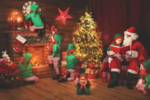 What do you call Santa's Helpers? image