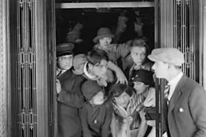 What do you do if you're afraid of elevators? image