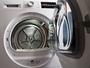 What do you get when you put a stringed instrument in the dryer? image