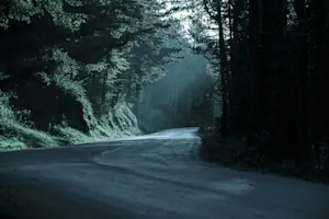 What roads do ghosts haunt on Halloween? image