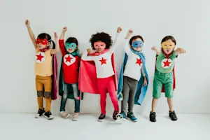 What superhero often gets mistaken for photography equipment? image