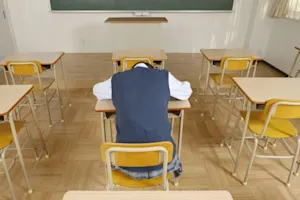 What type of school requires you to drop out to graduate? image