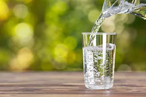 What type of water is always up to date with the latest trend? image