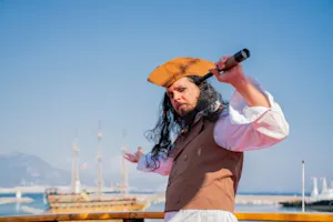 What's a pirate's favorite place to swim in the summer? image